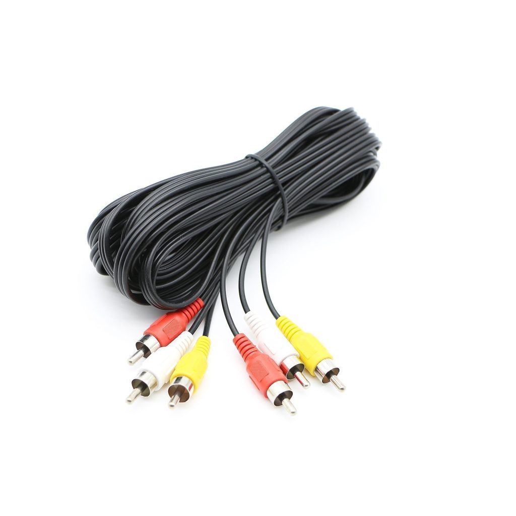 3RCA male to male cable